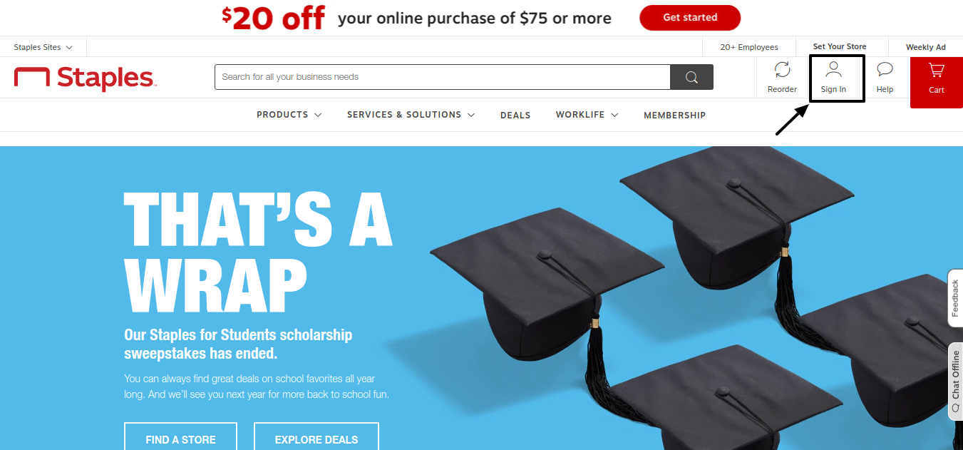 Staples for Students Scholarship Create Account