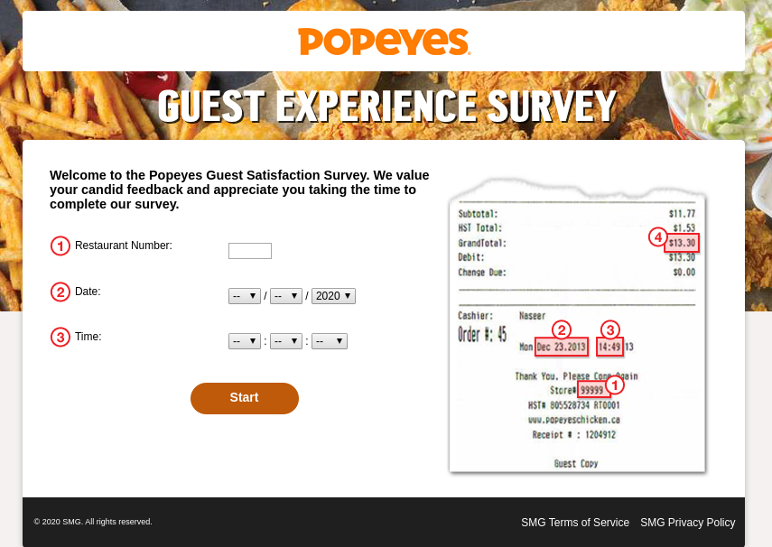 Popeyes Survey