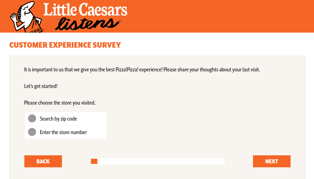 Little Caesars Survey