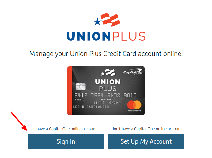 Union Credit Card Sign In